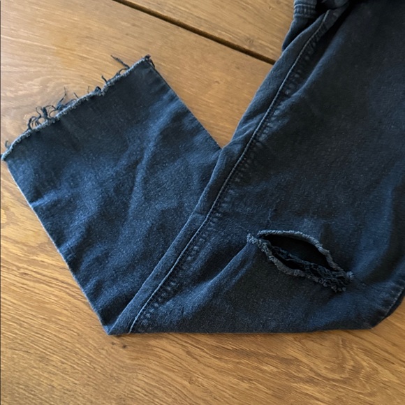 Nordstrom 1822 Denim Women's Dark Gray Black Jeans size 29 - Picture 3 of 6